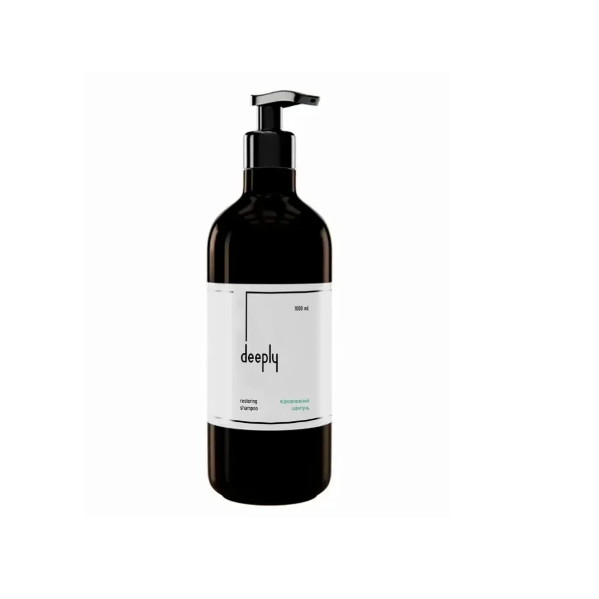 Відновлюючий шампунь deeply restoring shampoo 1000 мл