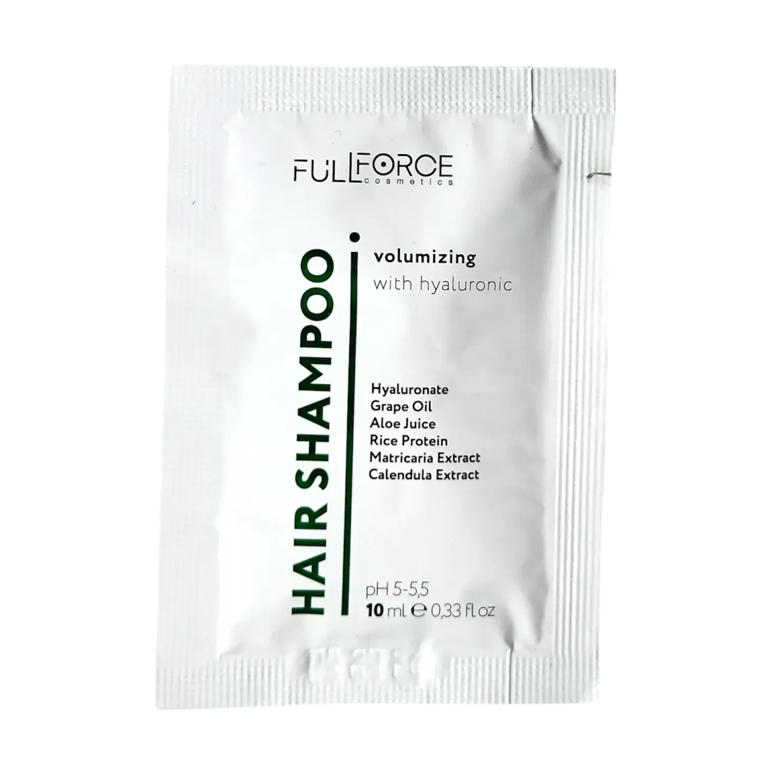 Full Force Шампунь об'єм Hair Shampoo Volumizing with hyaluronic 10