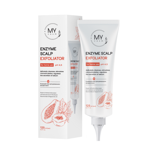 My Cosm Ензимний пілінг для домашнього використання ENZYME SCALP EXFOLIATOR for home use, 125 ml