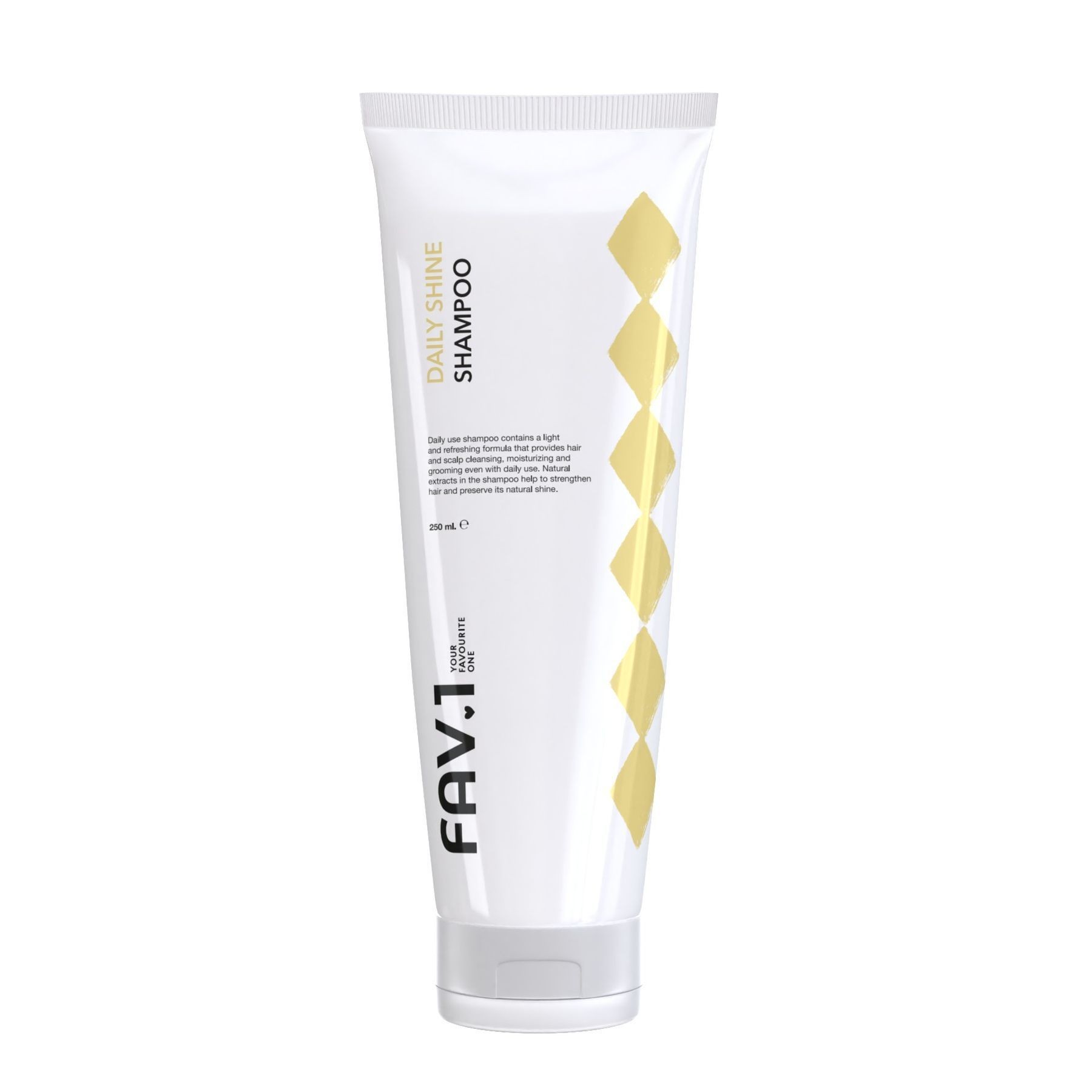 FAV.1 DAILY SHINE SHAMPOO Шампунь для щоденного використання, 250 мл