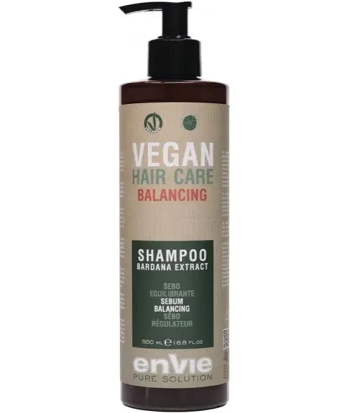 Envie Vegan Шампунь нормалізуючий для жирної шкіри 500 мл