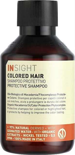 Insight Colored Hair Protective Shampoo Шампунь для фарбованого волосся 100мл