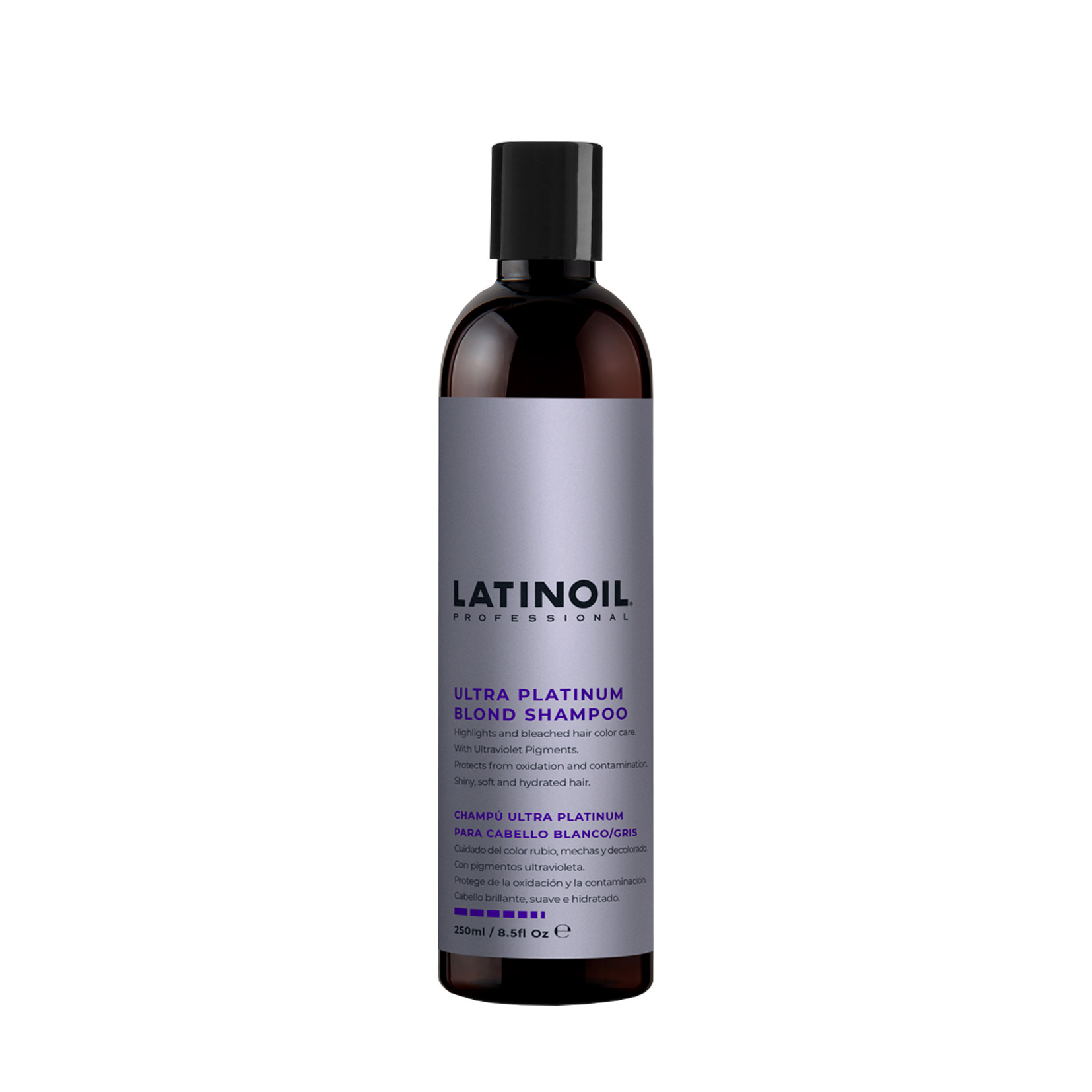 Latinoil ultra platinum шампунь для блондинок 60 мл