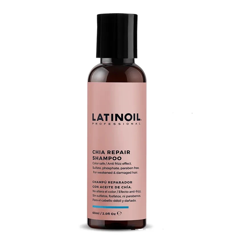 Latinoil Chia Repair Shampoo l Відновлюючий шампунь з олією чіа 250 мл - Зображення 3