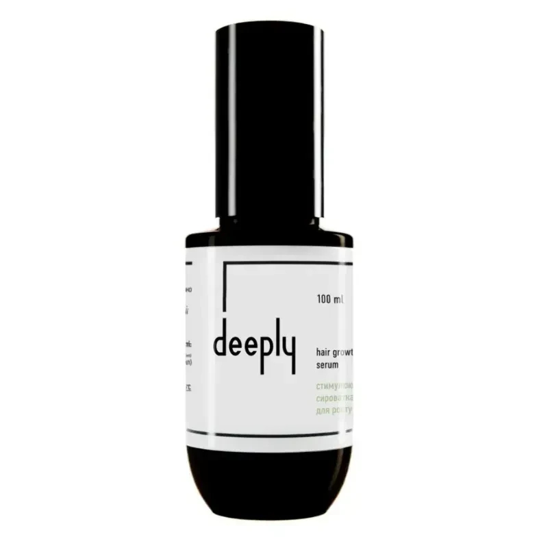 Стимулююча сироватка для росту волосся deeply hair growth serum 100 мл