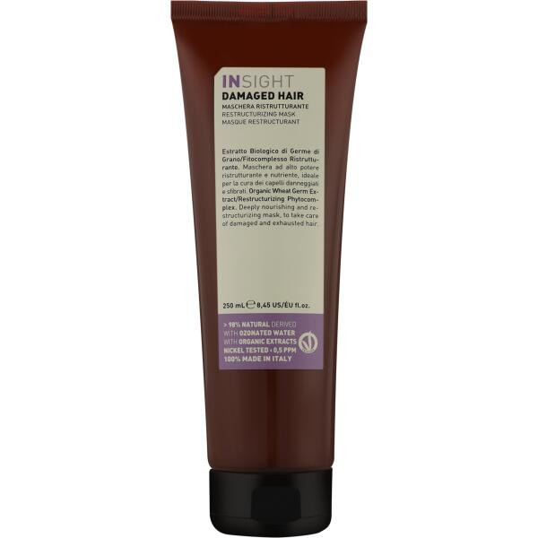 Insight Damaged Hair Restructurizing Mask Маска для відновлення пошкодженого волосся 250мл (туба)