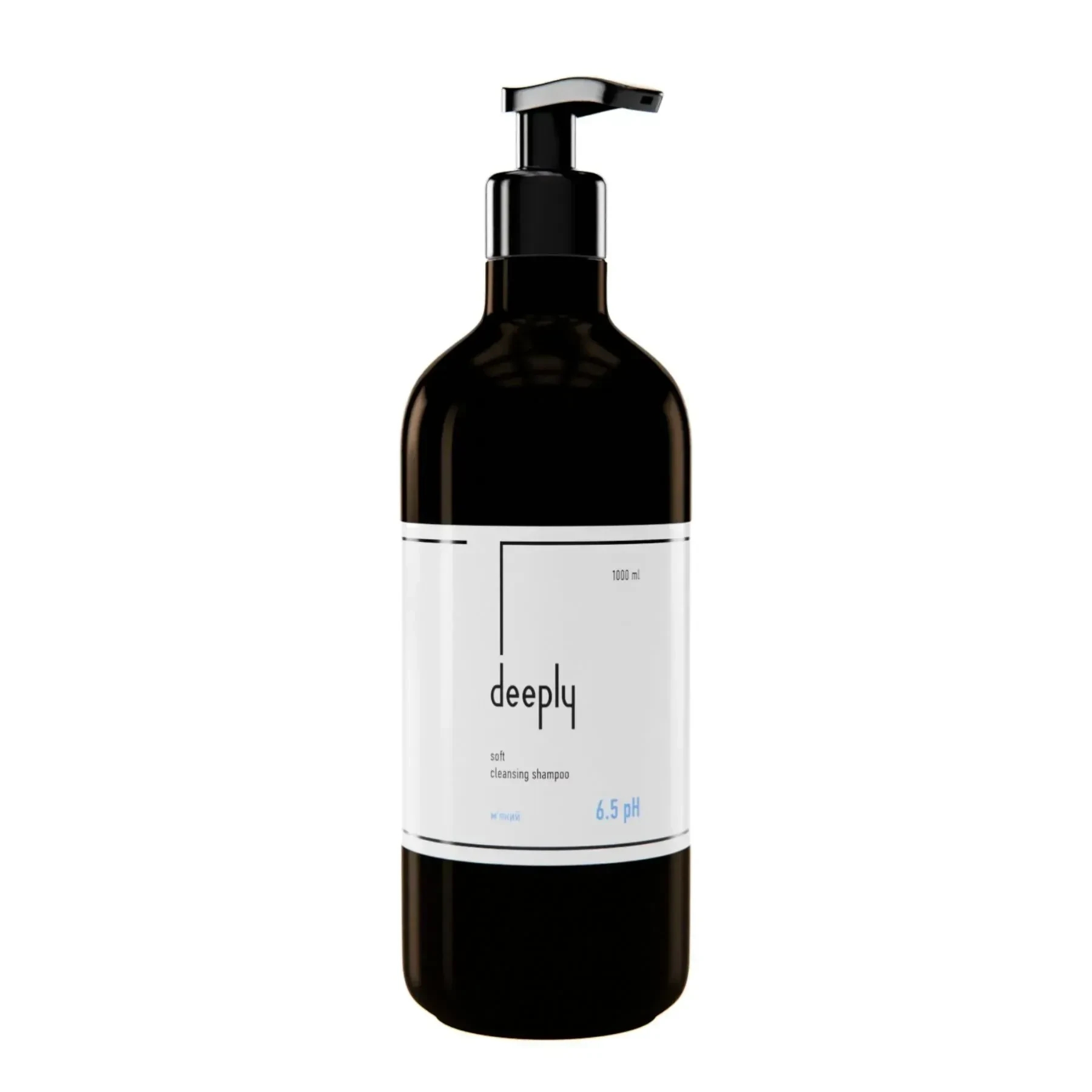 Шампунь глибокого очищення м'який 6.5 pH deeply soft cleansing shampoo 1000 мл