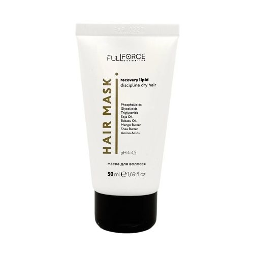 Full Force Маска ліпідна Hair Mask Recovery lipid discipline dry hair 50