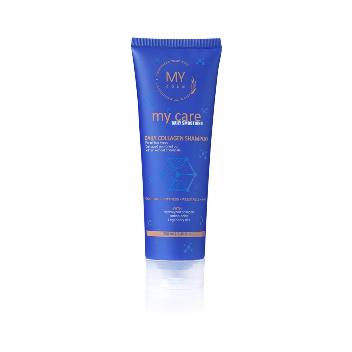 Шампунь для волосся Daily Smoothing Collagen MY Cosm, 250 мл