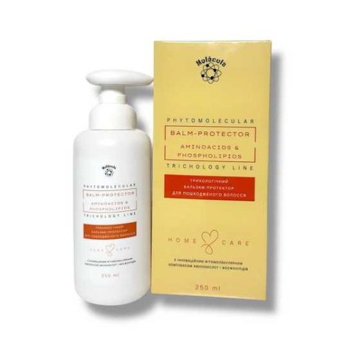 Molecula Balm-protector Aminoacads & Phospholipids PHYTOMOLECULAR Фітомолекулярнийбальзам-протектор для пошкодженого волосся 250 мл